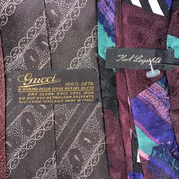 9designer ties…NOT THE PRICE Will post additional photos upon request🥳🥳❌ - Picture 4 of 6
